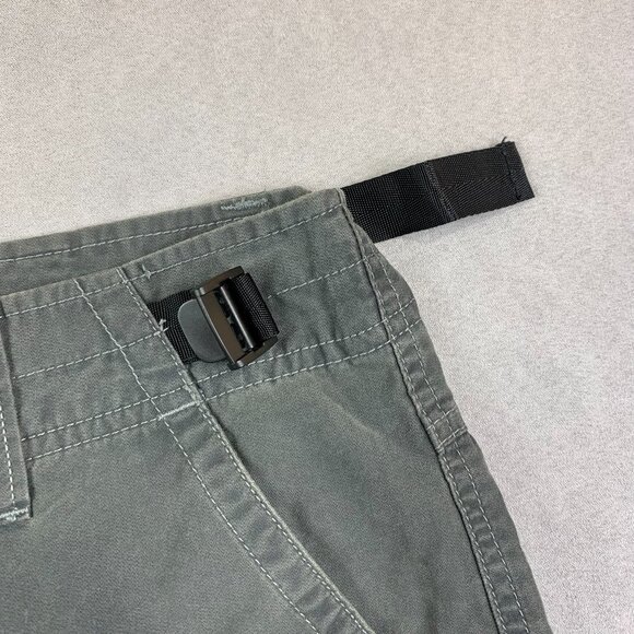 Kuhl Mens Shorts Large Gray Cargo Vintage Patina Dye Cotton Nylon Outdoor Hiking - Picture 4 of 15